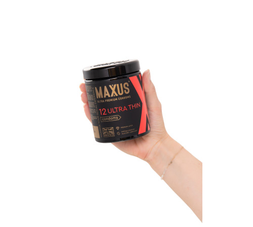 Ультратонкие презервативы MAXUS Ultra Thin - 12 шт. Ультратонкие презервативы MAXUS Ultra Thin - 12 шт.