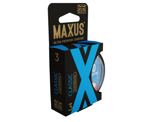 Заказать Классические презервативы в пластиковом кейсе MAXUS AIR Classic - 3 шт. Заказать Классические презервативы в пластиковом кейсе MAXUS AIR Classic - 3 шт.