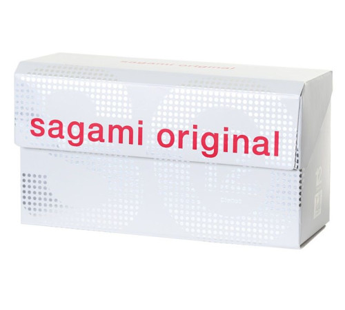 Ультратонкие презервативы Sagami Original 0.02 - 12 шт.