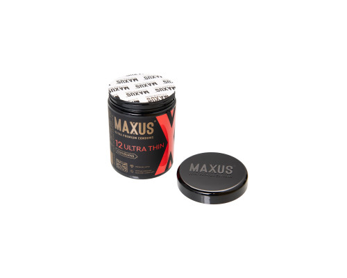 Заказать Ультратонкие презервативы MAXUS Ultra Thin - 12 шт.