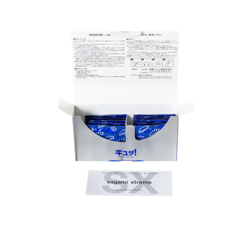 Фиолетовые презервативы Sagami 6 FIT V с волнообразной текстурой - 12 шт.