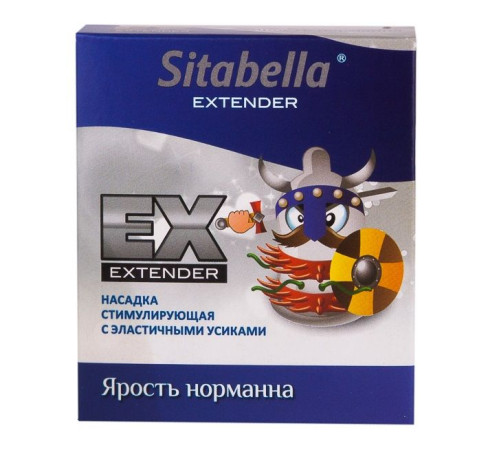 Стимулирующая насадка Sitabella Extender Ярость норманна Стимулирующая насадка Sitabella Extender Ярость норманна