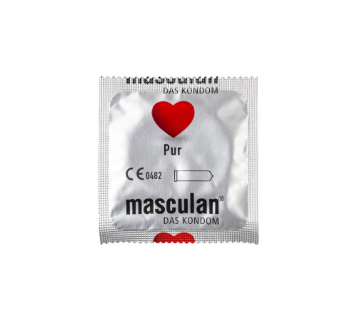 Супертонкие презервативы Masculan Pur - 3 шт.