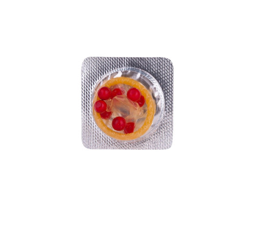 Стимулирующий презерватив-насадка Roll   Ball Apple