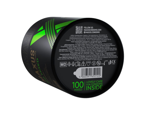 Заказать Презервативы MAXUS Mixed - 100 шт. Заказать Презервативы MAXUS Mixed - 100 шт.
