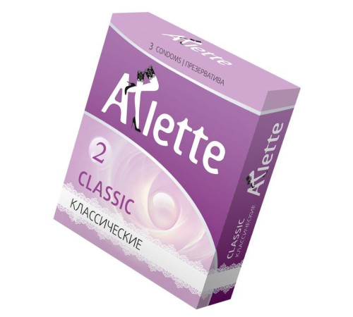 Классические презервативы Arlette Classic - 3 шт. Классические презервативы Arlette Classic - 3 шт.