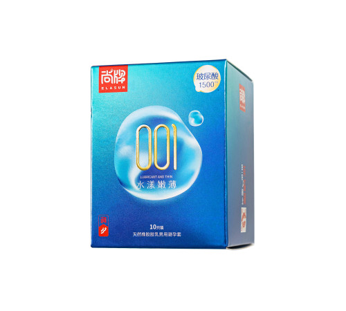 Ультратонкие презервативы с точками Elasun Orgasm and Dotted - 10 шт.