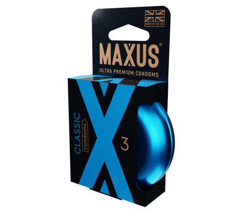 Классические презервативы в железном кейсе MAXUS Classic - 3 шт. Классические презервативы в железном кейсе MAXUS Classic - 3 шт.