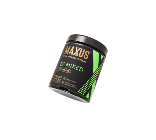 Презервативы MAXUS Mixed - 12 шт.