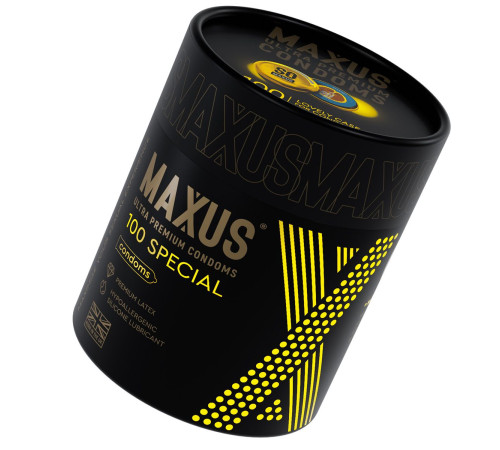 Текстурированные презервативы в кейсе MAXUS So Much Sex - 100 шт.
