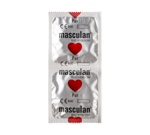 Супертонкие презервативы Masculan Pur - 10 шт.