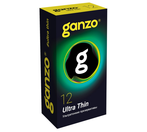 Ультратонкие презервативы Ganzo Ultra thin - 12 шт. Ультратонкие презервативы Ganzo Ultra thin - 12 шт.