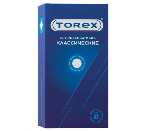 Гладкие презервативы Torex Классические - 12 шт. Гладкие презервативы Torex Классические - 12 шт.