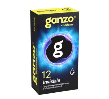Супертонкие презервативы Ganzo Invisible - 12 шт.