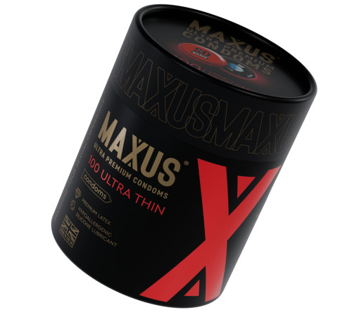 Ультратонкие презервативы в кейсе MAXUS So Much Sex - 100 шт.