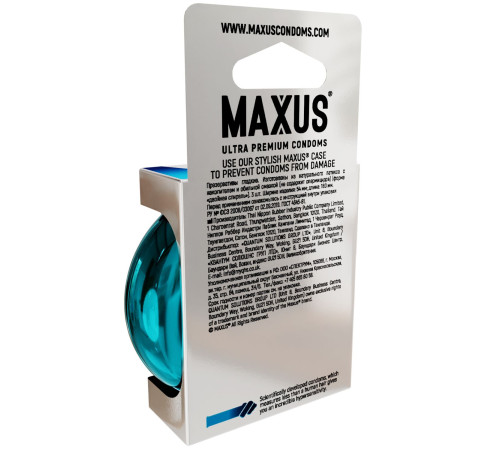Презервативы Maxus G spot с двойной спиралью - 3 шт.