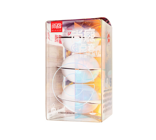 Особо тонкие презервативы Elasun G-spot Air Bag X5 - 6 шт.