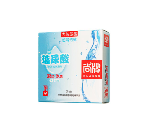 Ультратонкие презервативы Elasun Ultra-thin and Smooth - 3 шт.