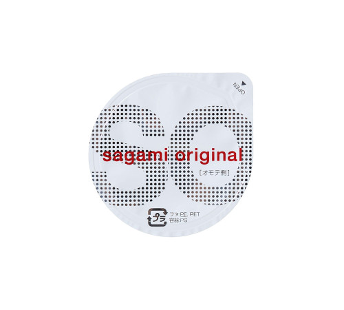 Ультратонкий презерватив Sagami Original 0.02 - 1 шт.