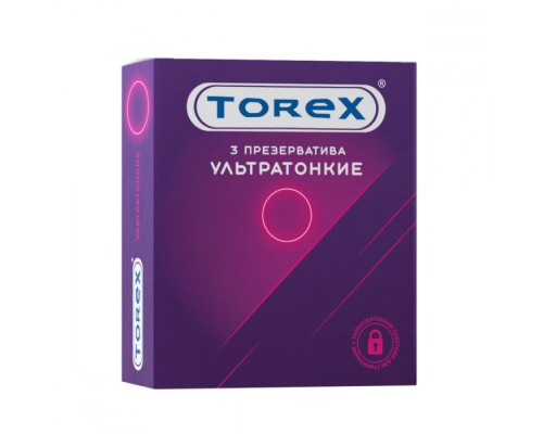Заказать Презервативы Torex Ультратонкие - 3 шт. Заказать Презервативы Torex Ультратонкие - 3 шт.