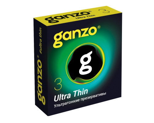 Заказать Ультратонкие презервативы Ganzo Ultra thin - 3 шт. Заказать Ультратонкие презервативы Ganzo Ultra thin - 3 шт.