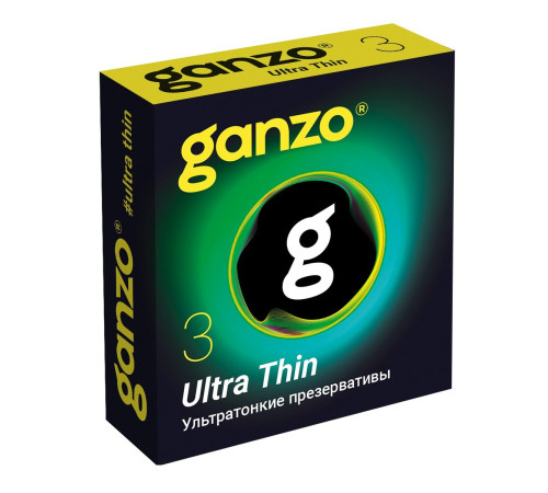 Ультратонкие презервативы Ganzo Ultra thin - 3 шт. Ультратонкие презервативы Ganzo Ultra thin - 3 шт.