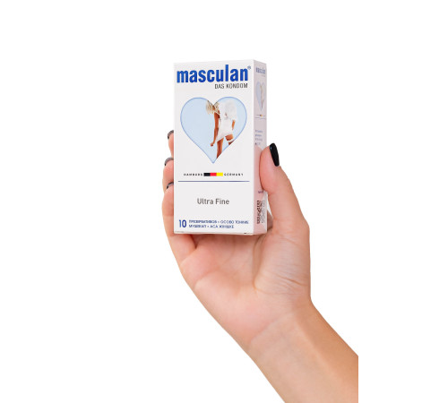 Особо тонкие презервативы Masculan Ultra Fine - 10 шт.