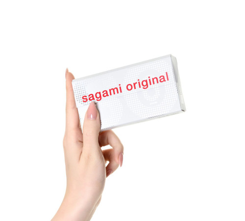 Ультратонкие презервативы Sagami Original 0.02 - 6 шт.