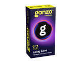 Презервативы с анестетиком для продления удовольствия Ganzo Long Love - 12 шт.