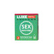 Заказать Ребристые презервативы LUXE Royal Sex Machine - 3 шт.