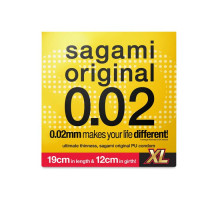 Презерватив увеличенного размера Sagami Original 0.02 XL-size - 1 шт.