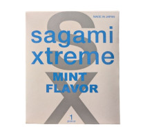 Презерватив Sagami Xtreme Mint с ароматом мяты - 1 шт.