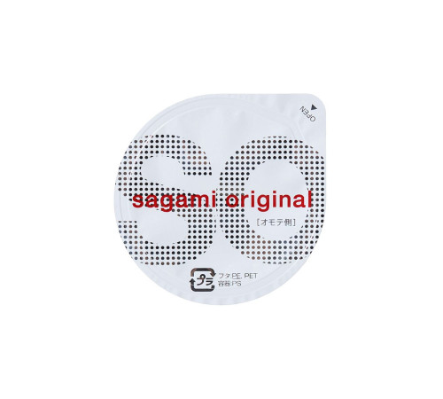 Ультратонкие презервативы Sagami Original 0.02 - 6 шт.