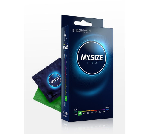 Презервативы MY.SIZE размер 47 - 10 шт. Презервативы MY.SIZE размер 47 - 10 шт.