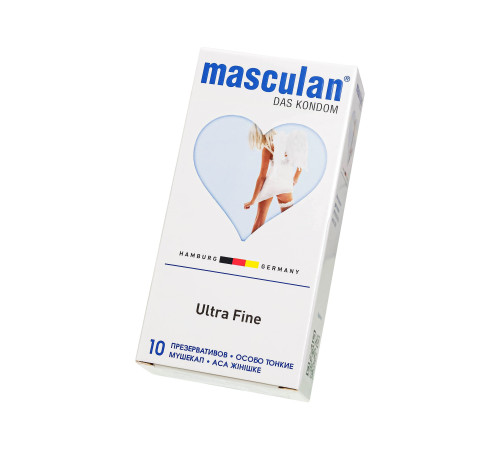 Особо тонкие презервативы Masculan Ultra Fine - 10 шт.