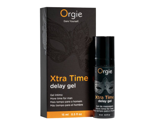 Заказать Продлевающий гель Orgie Xtra Time Delay Gel - 15 мл. Заказать Продлевающий гель Orgie Xtra Time Delay Gel - 15 мл.