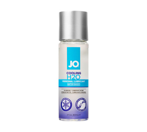 Охлаждающий лубрикант на водной основе JO Personal Lubricant H2O COOLING - 60 мл.