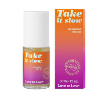 Пролонгирующий гель для мужчин Take It Slow - 30 мл.