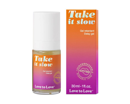 Заказать Пролонгирующий гель для мужчин Take It Slow - 30 мл.