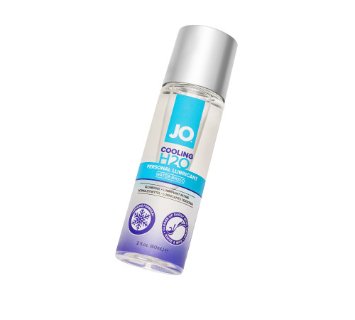 Охлаждающий лубрикант на водной основе JO Personal Lubricant H2O COOLING - 60 мл.