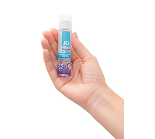 Охлаждающий лубрикант на водной основе JO Personal Lubricant H2O COOLING - 30 мл.