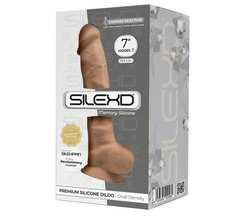 Карамельный фаллоимитатор SILEXD Model 1 7’’ - 17,5 см. Карамельный фаллоимитатор SILEXD Model 1 7’’ - 17,5 см.