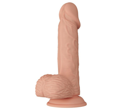 Телесный реалистичный фаллоимитатор Catoblepas - 20,6 см.