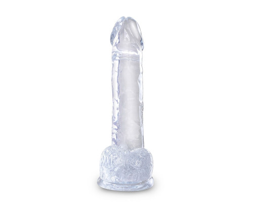 Заказать Прозрачный фаллоимитатор 7 Cock with Balls - 20,3 см. Заказать Прозрачный фаллоимитатор 7 Cock with Balls - 20,3 см.