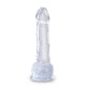 Заказать Прозрачный фаллоимитатор 7 Cock with Balls - 20,3 см.