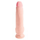 Заказать Телесный фаллоимитатор на присоске 10 Triple Density Cock with Balls - 26,7 см.