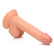 Заказать Телесный фаллоимитатор 6.5  Dildo with Balls - 19 см.