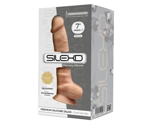 Заказать Телесный фаллоимитатор SILEXD Model 1 7’’ - 17,5 см. Заказать Телесный фаллоимитатор SILEXD Model 1 7’’ - 17,5 см.