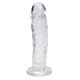 Заказать Прозрачный фаллоимитатор на присоске Empire Jelly Dildo - 19,3 см.