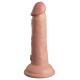 Заказать Телесный фаллоимитатор 6 Silicone Dual Density Cock - 17 см.